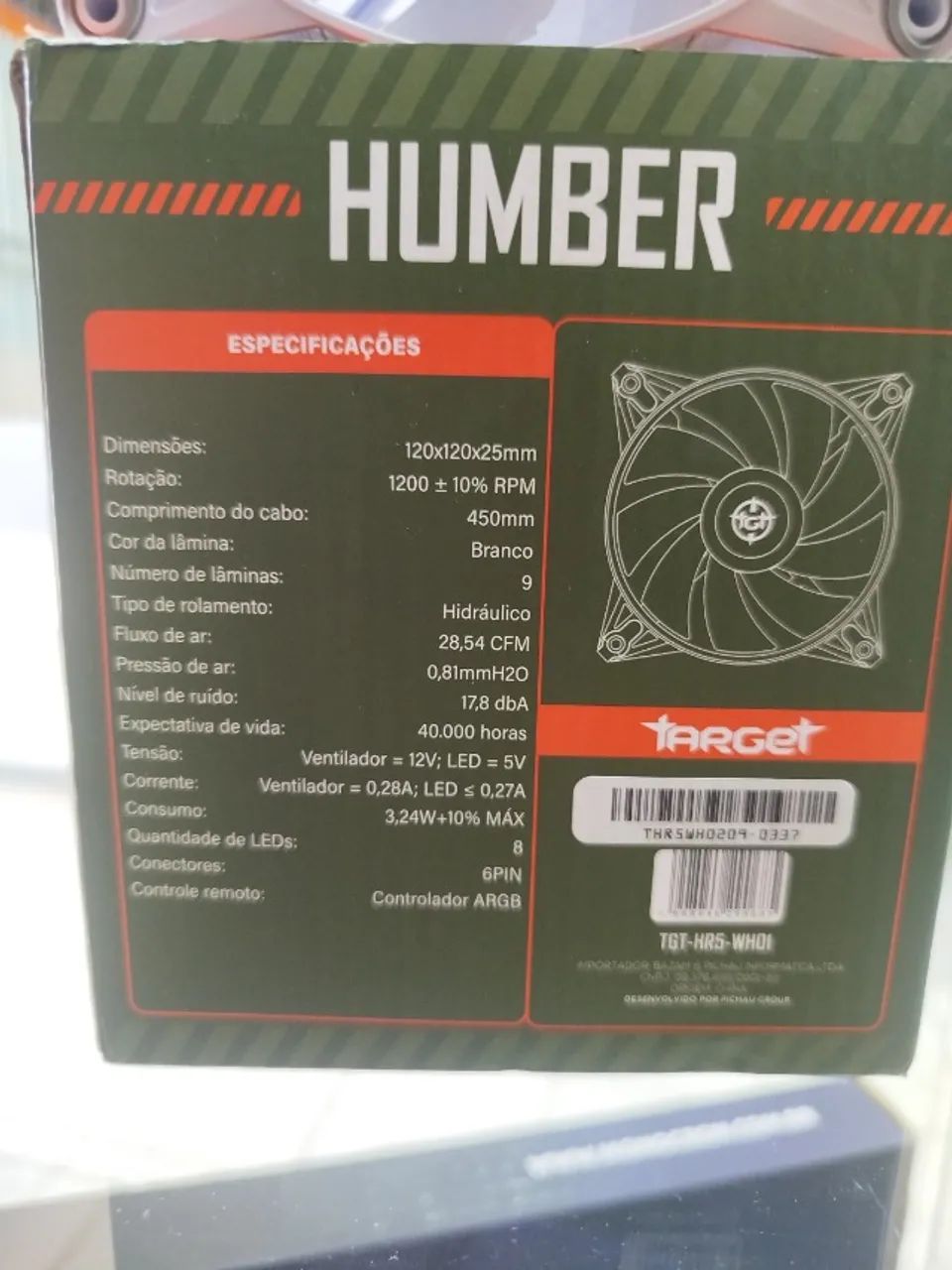 Kit Fan Humber White - Foto 2