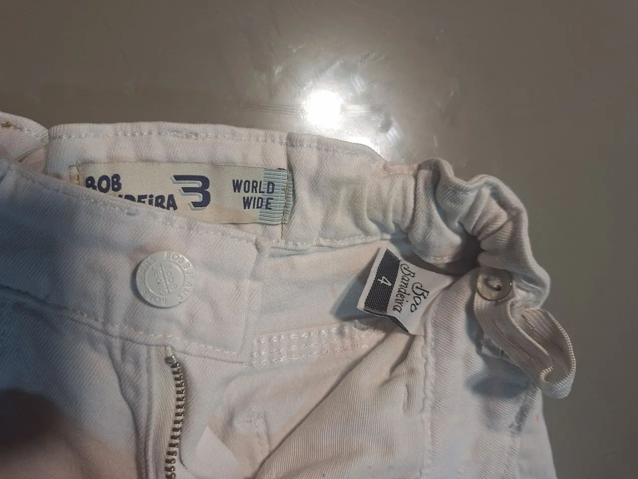Short Branco Menino - Foto 2