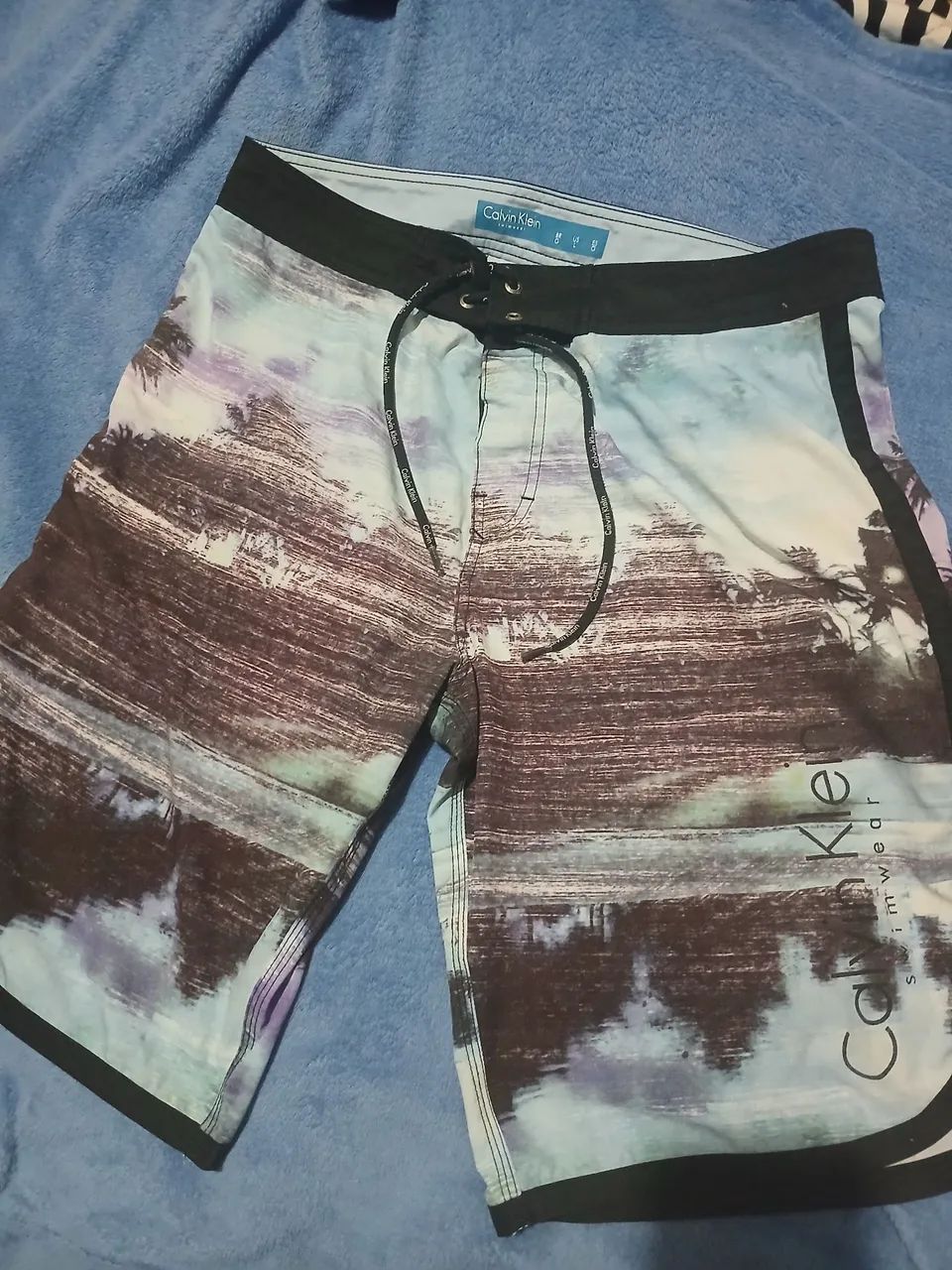Bermuda de tactel Calvin Klein original