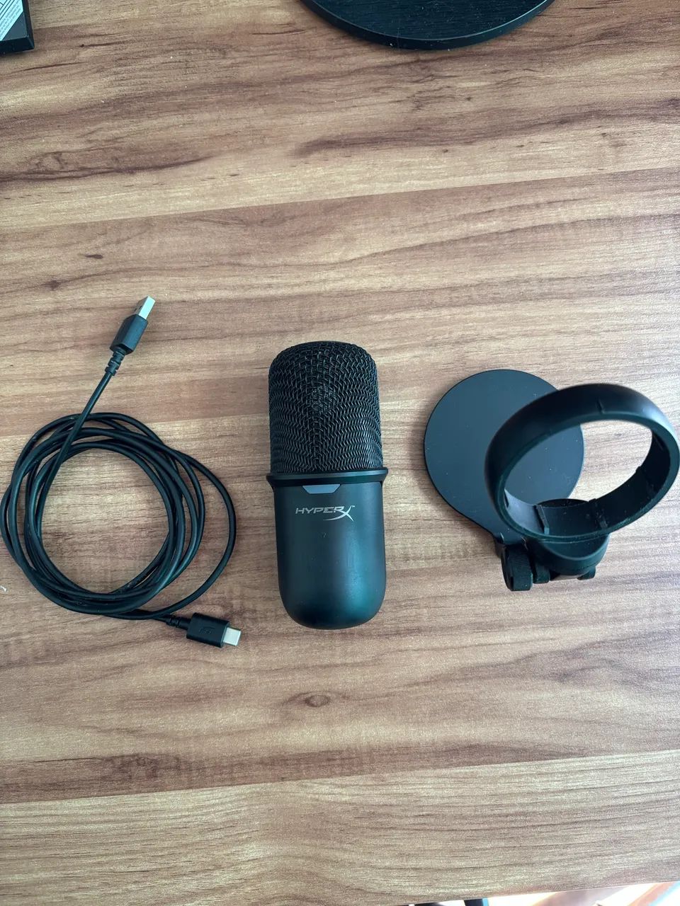 Microfone HyperX SoloCast USB Original para PC/PS4/PS5 - Excelente Estado - Foto 4