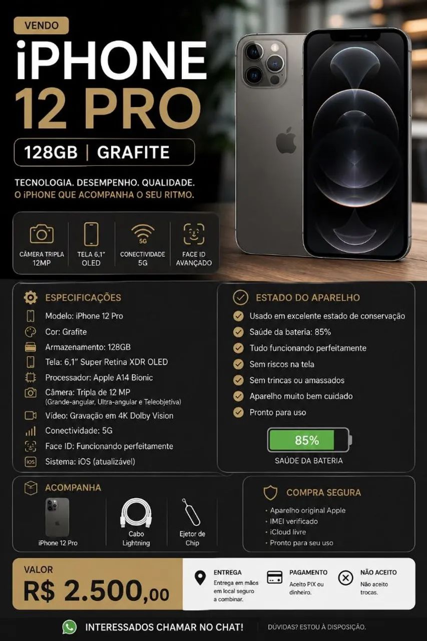 IPhone 12 pro 128gb