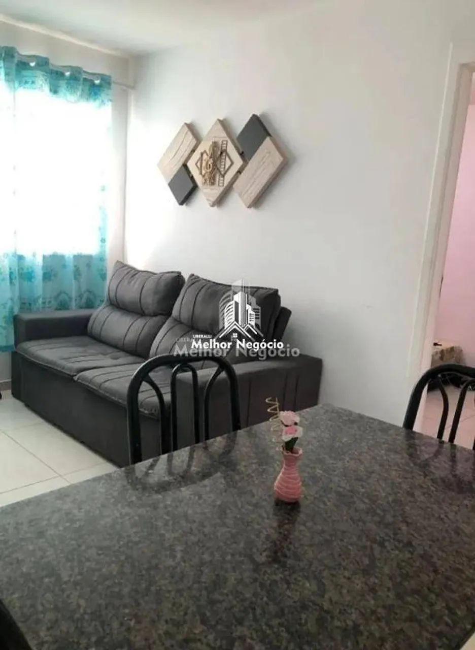 Apartamento à venda em Paulínia, Parque Bom Retiro, com 2 quartos, com 47 m²