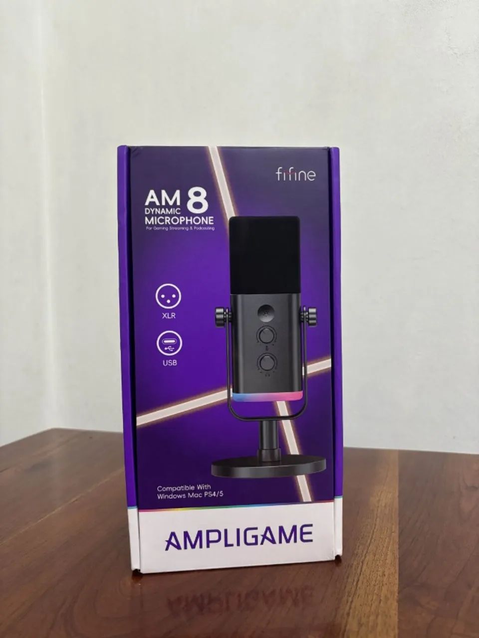Microfone Fifine Usb/xlr Am8 Dinâmico Cardioide - Foto 2