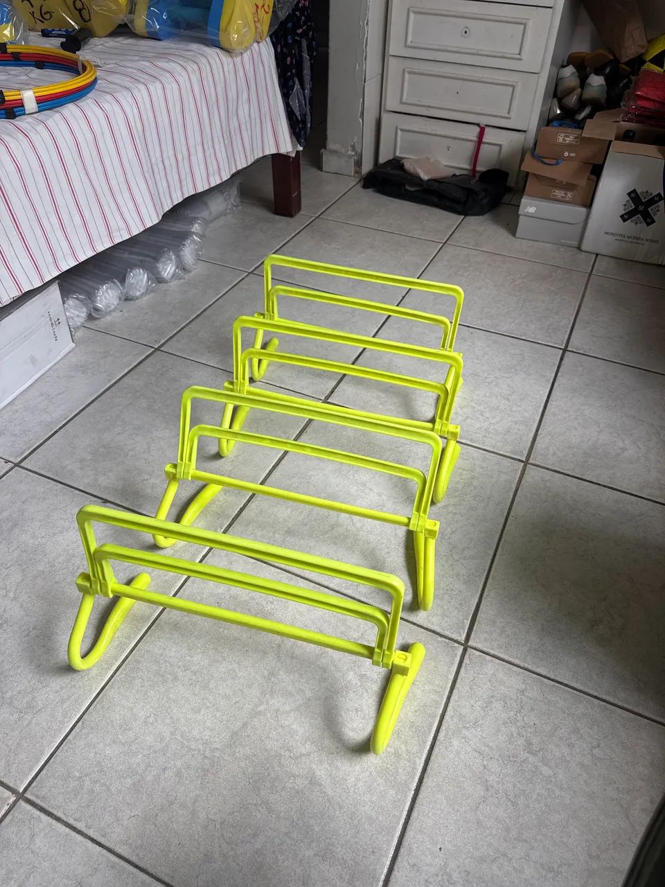 Kit com 4 Barreiras De Treinamento Funcional Agilidade - Foto 2