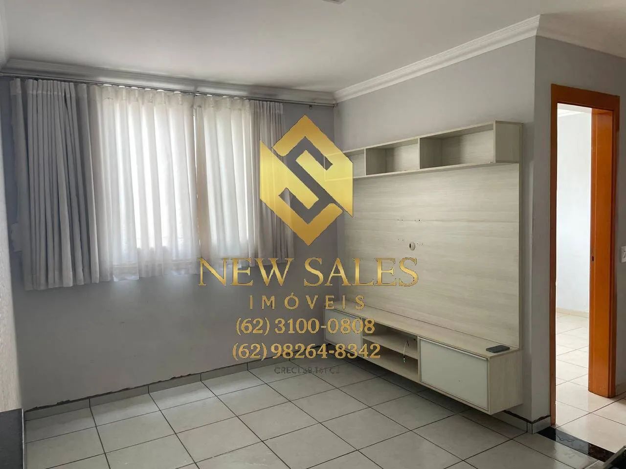 APTO- 2 quartos, 55 m², 1 vaga, armários- Chácaras Santa Rita - Foto 2