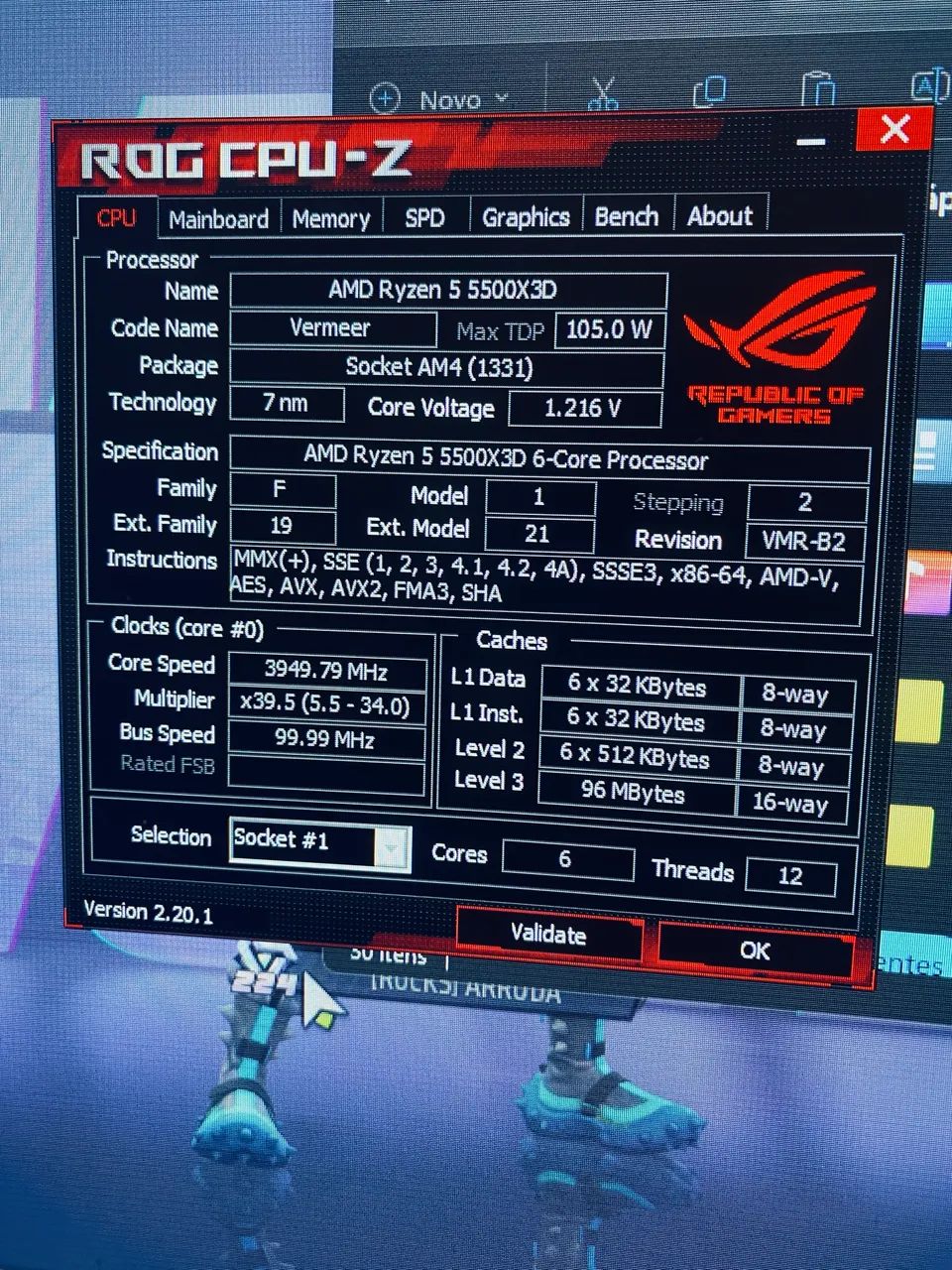 Pc gamer ryzen 5 5500x3d - Foto 3