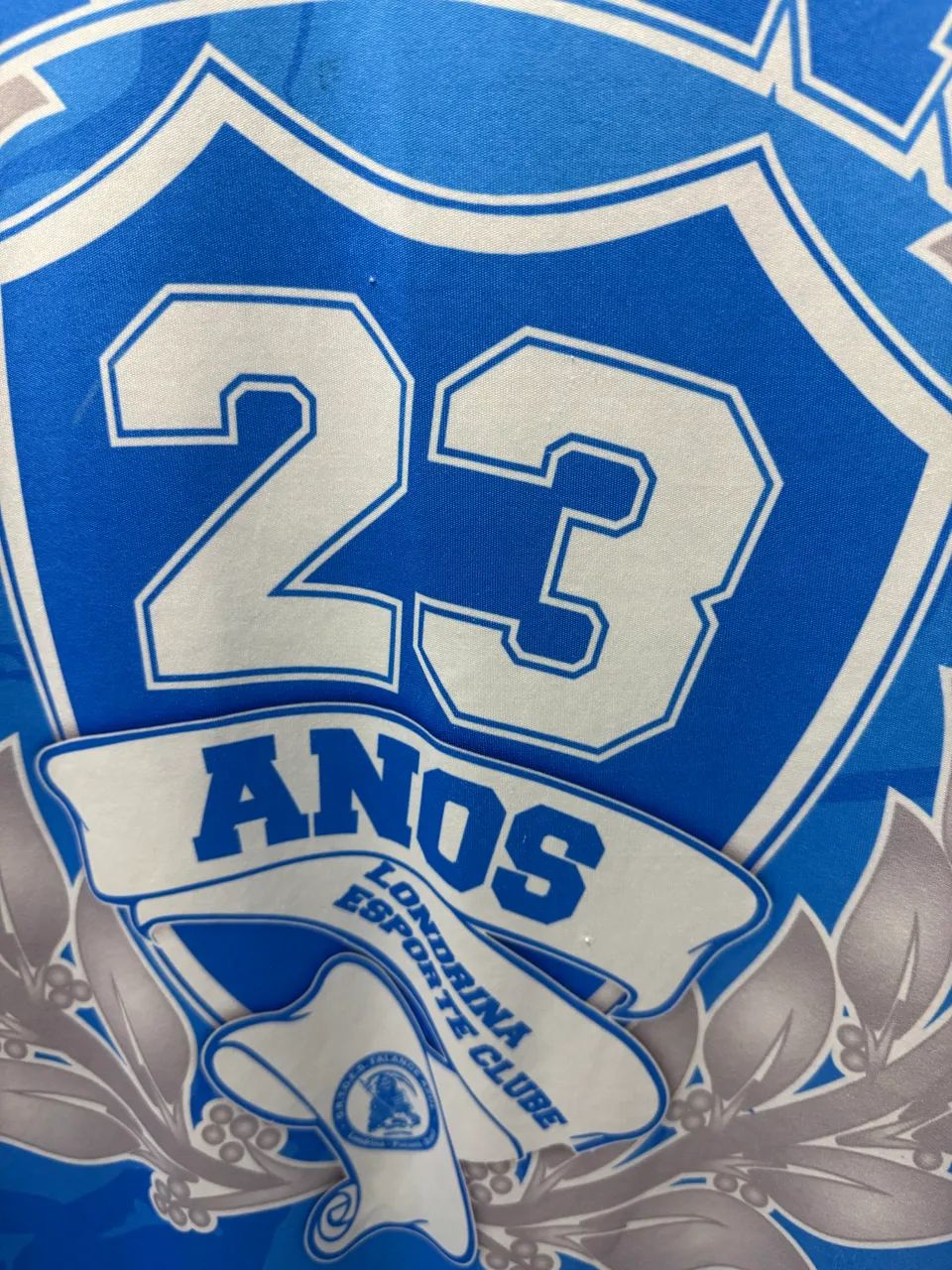 Camisa Torcida Falange Azul - 23 Anos - Sublimada - Foto 4