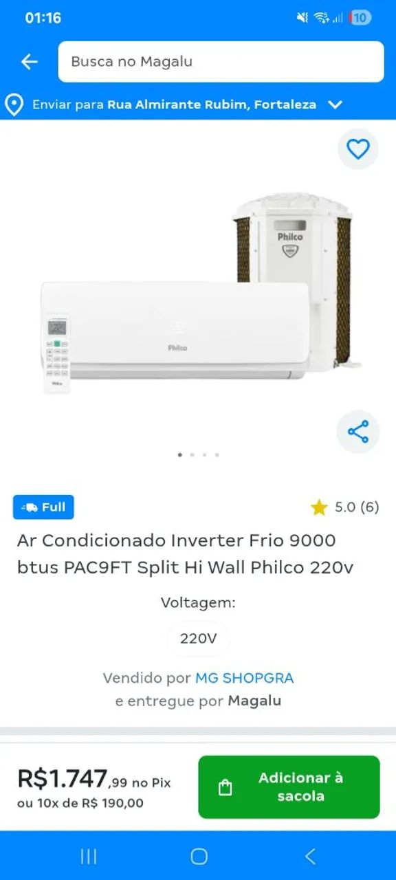 VENDO AR CONDICIONADO NOVO  - Foto 5