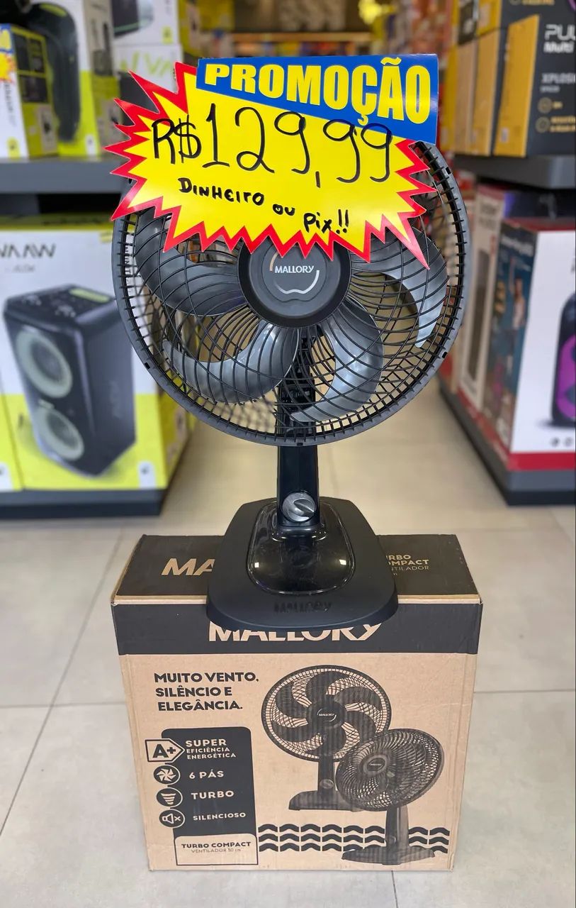 VENTILADOR MALLORY DE 30CM ?