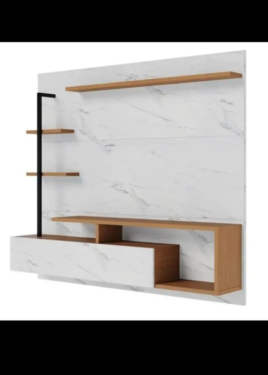 Painel para tv até 58 polegadas Colibri - Maragogi - Foto 4