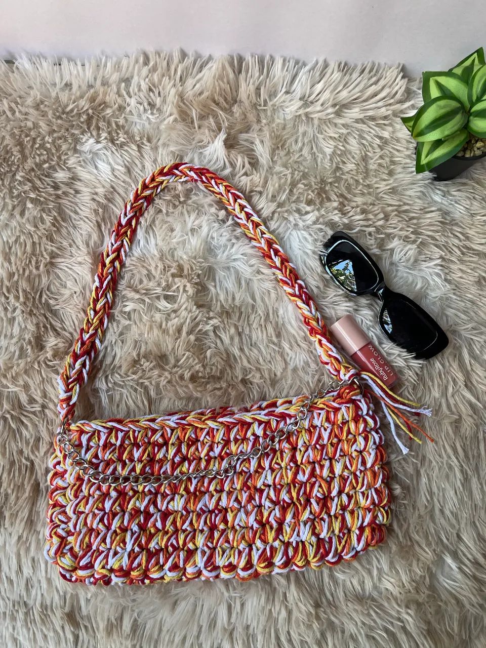 Bolsa de croche - Foto 3