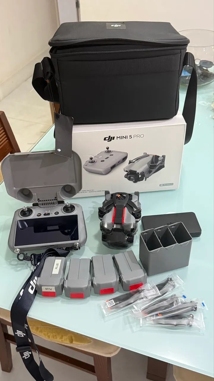 DJI mini 5 pro - 4 baterias