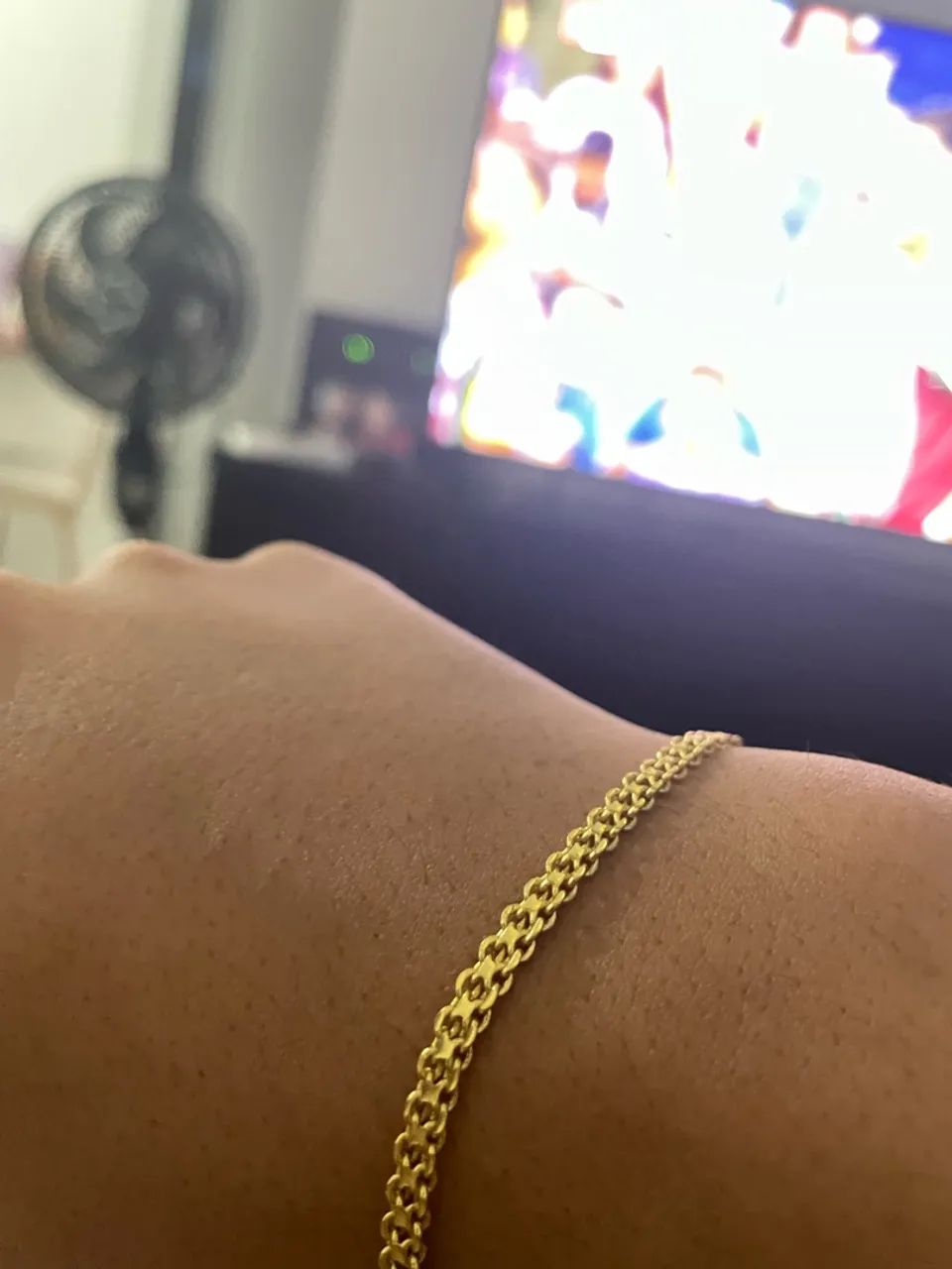 Pulseira banhada a ouro 18k - Foto 5
