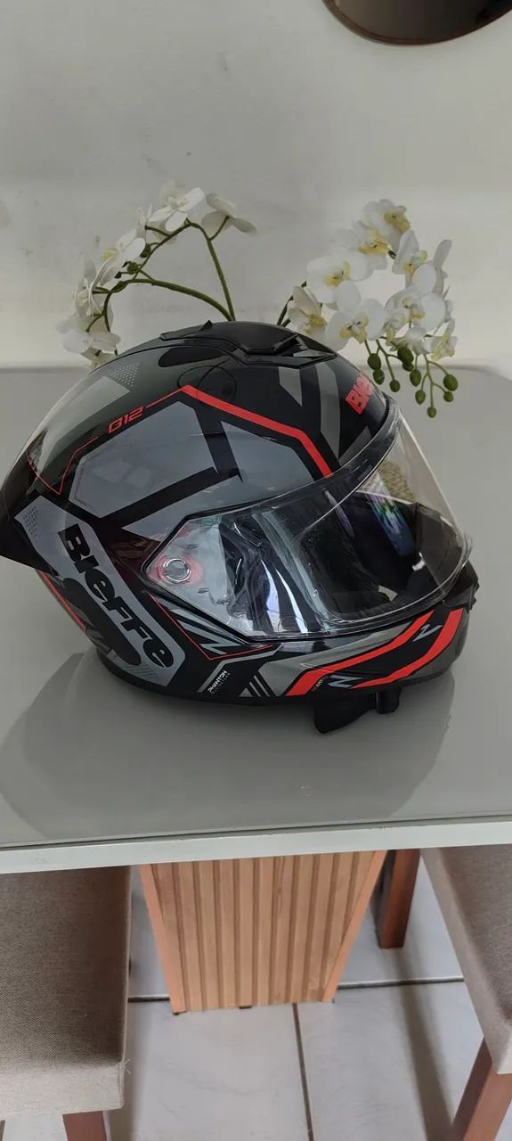 Capacete Bieffe B12 Phanton - Tam 58