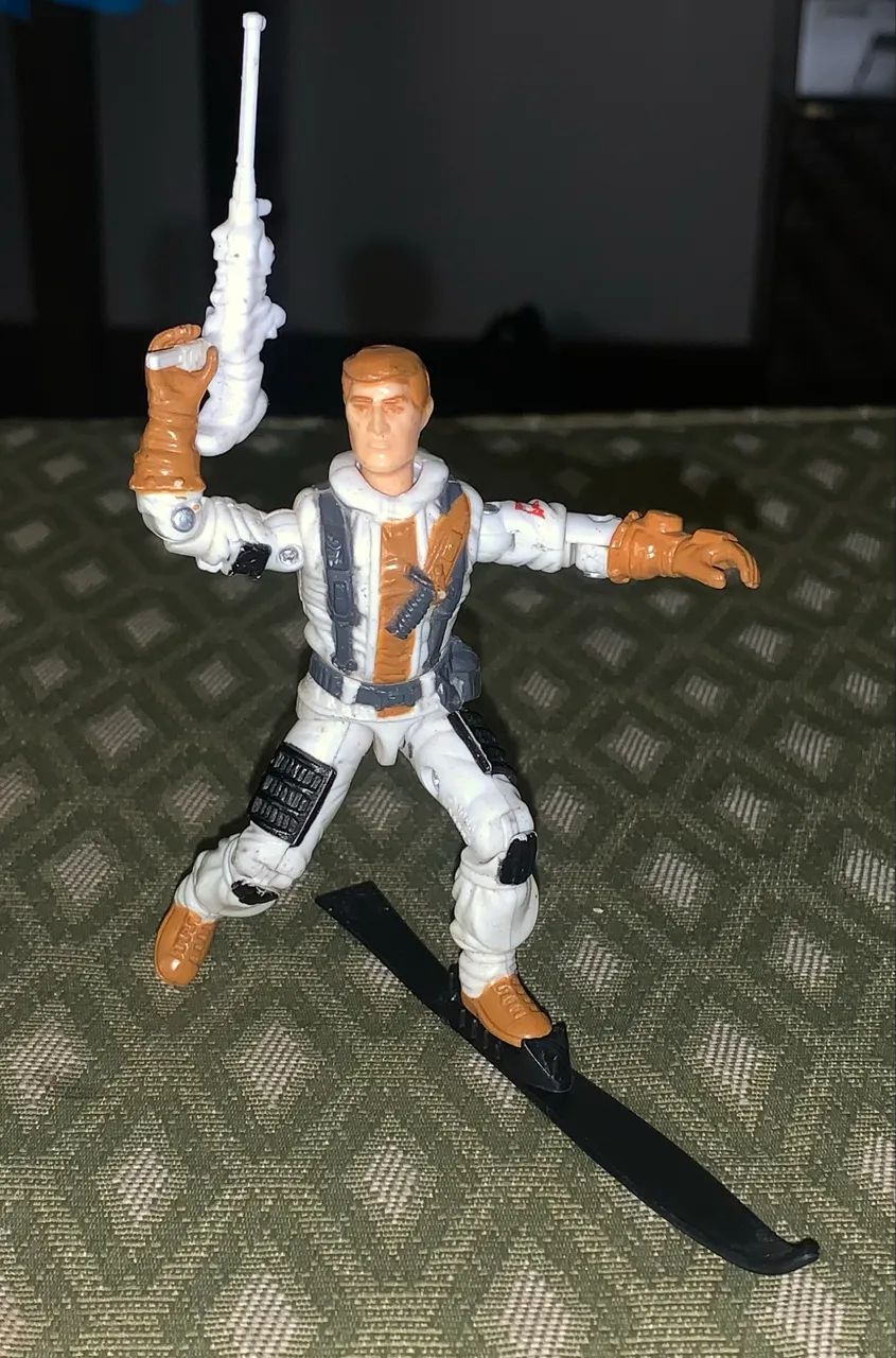 Gi Joe Blizzard Hasbro 1986 Action Figure Comandos em Ação   