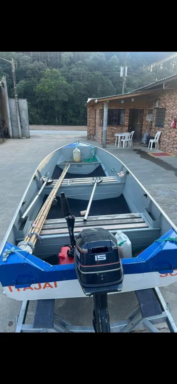 Barco  Alumínio Karibe - Foto 4