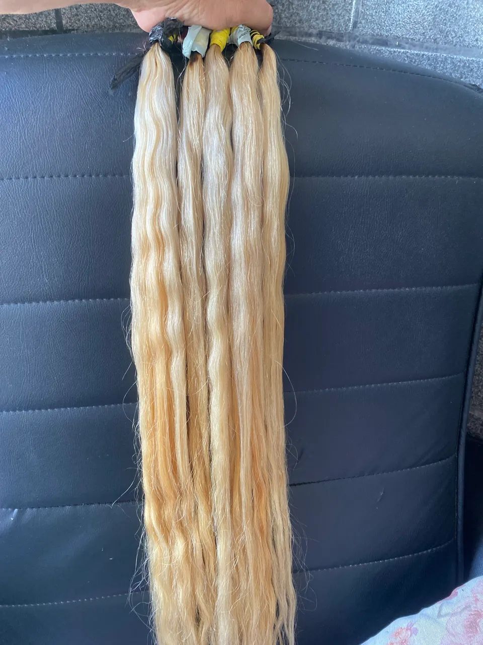 Cabelo para mega já descolorido 