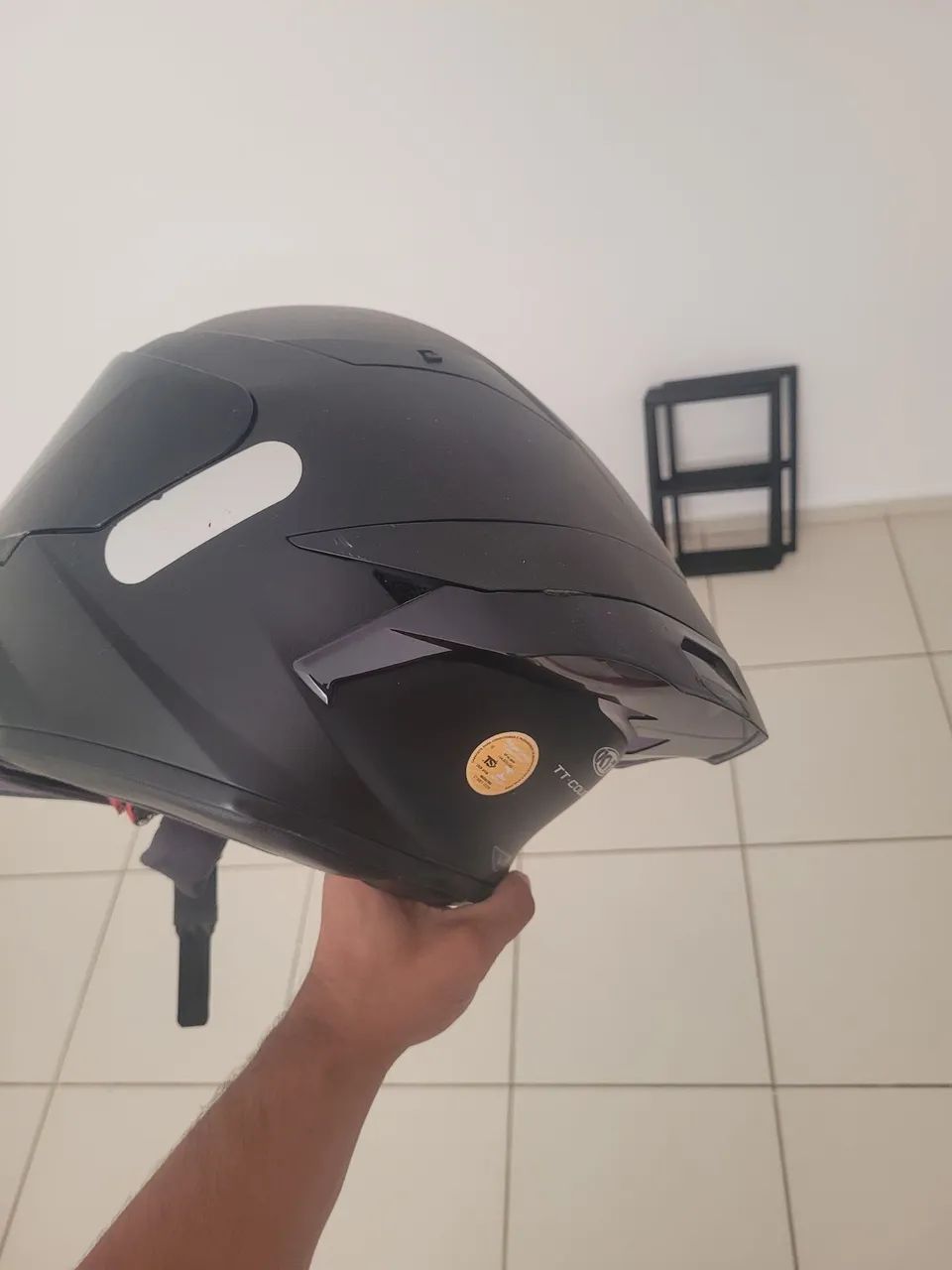 Capacete KYT Preto - Foto 2