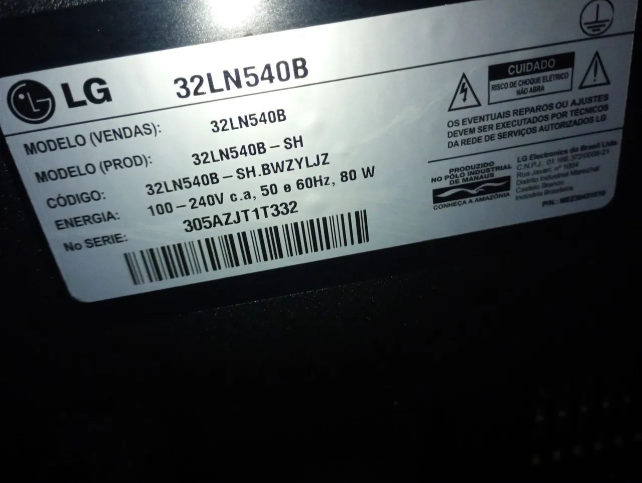 Tv 32 polegadas marca LG <br>Não e smartv - Foto 2