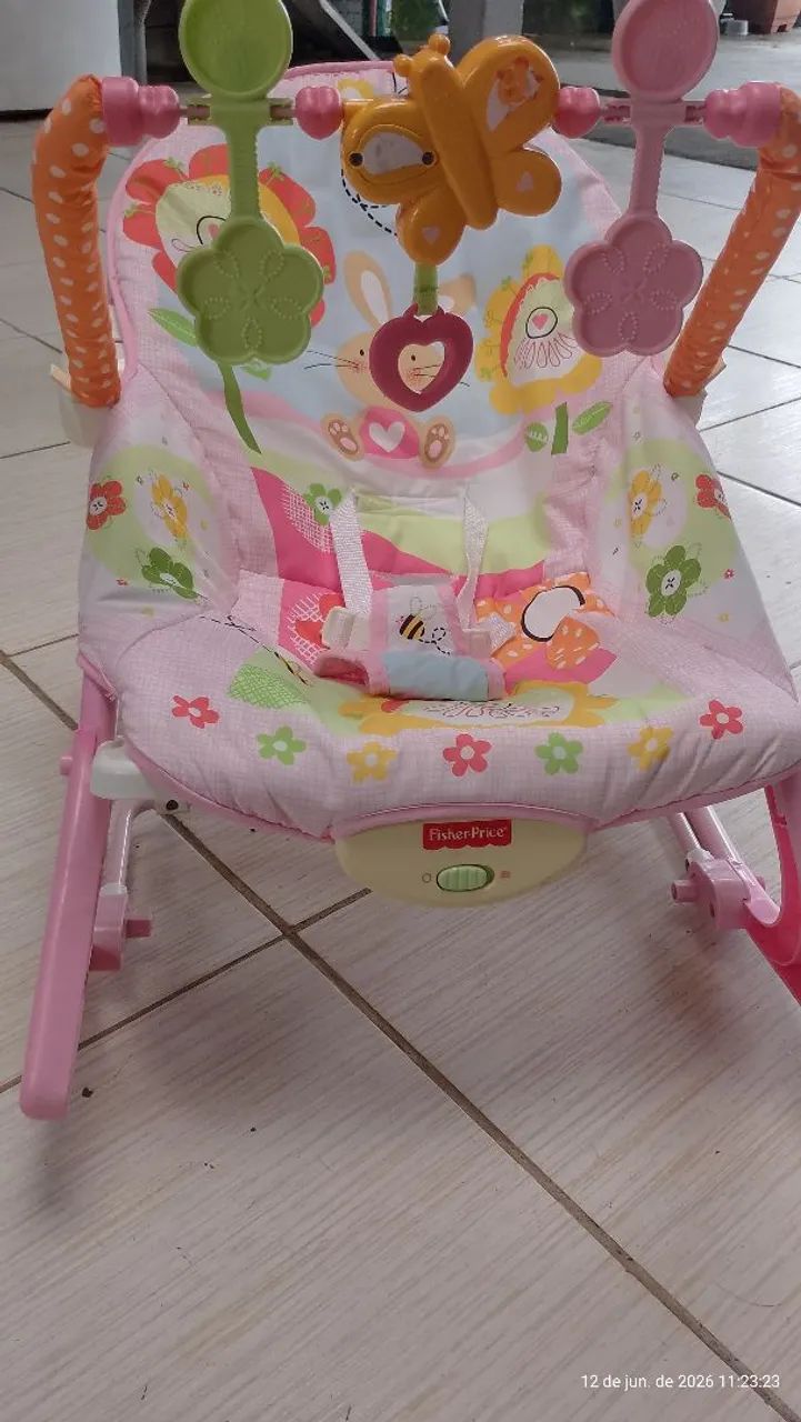 Cadeirinha de balanço pra bebe - Foto 2