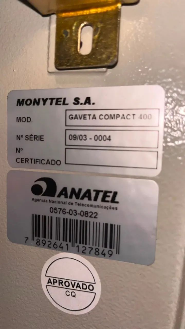 Central Telefônica PABX Monytel Compact 400 - com 224 Ramais - Foto 3