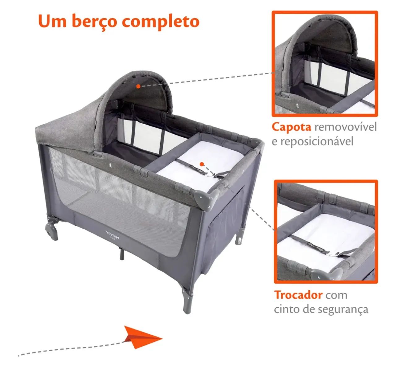 Berço portátil  - Foto 2