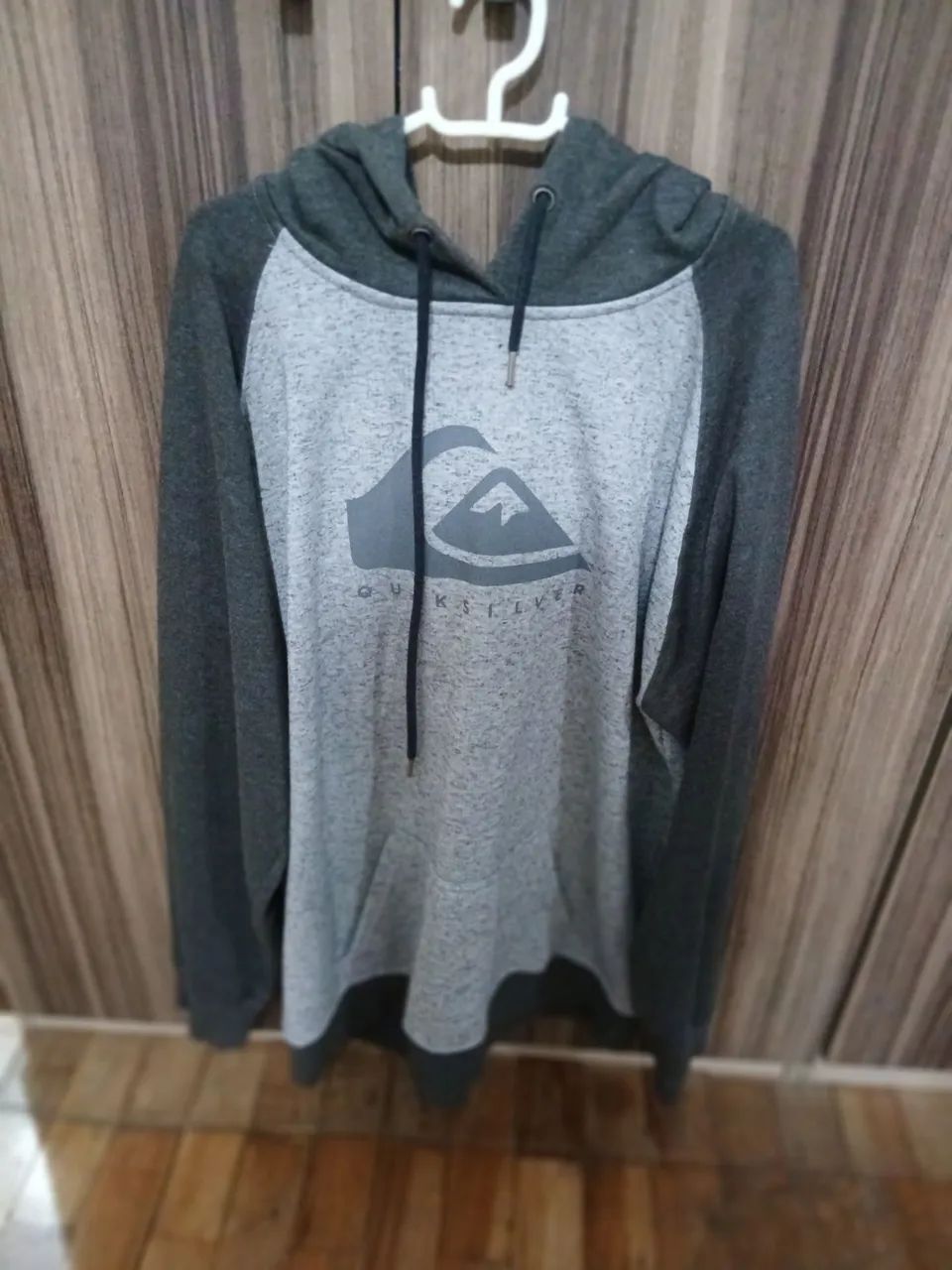 Moletom Quiksilver Original GG - Cinza