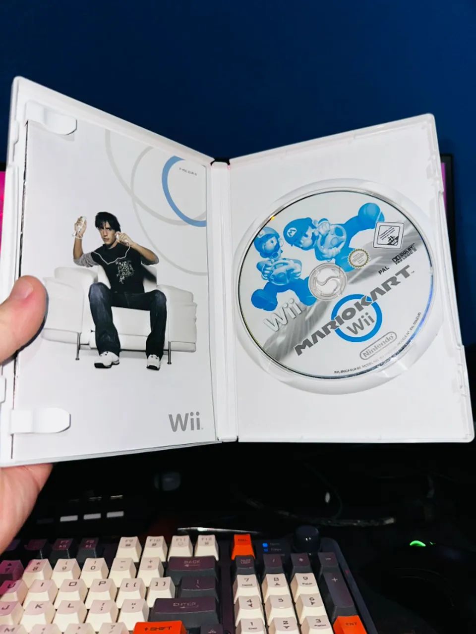 jogo original para nintendo wii - mario kart wii - europeu - Foto 2