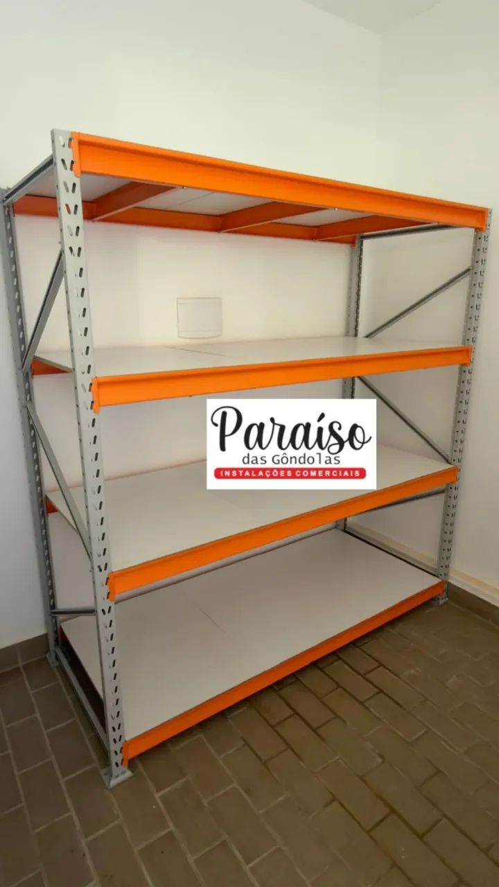 mini porta pallet para 500kg por nível - ja com madeiras ! - Foto 2