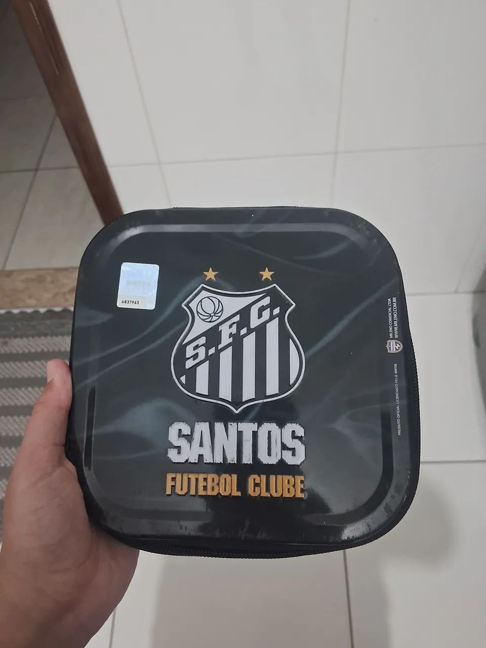 PORTA CD DO SANTOS RARO