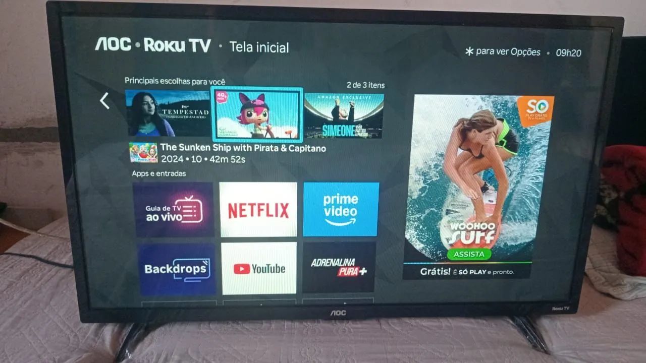 Televisão Smart 32 polegadas OAC - Foto 2