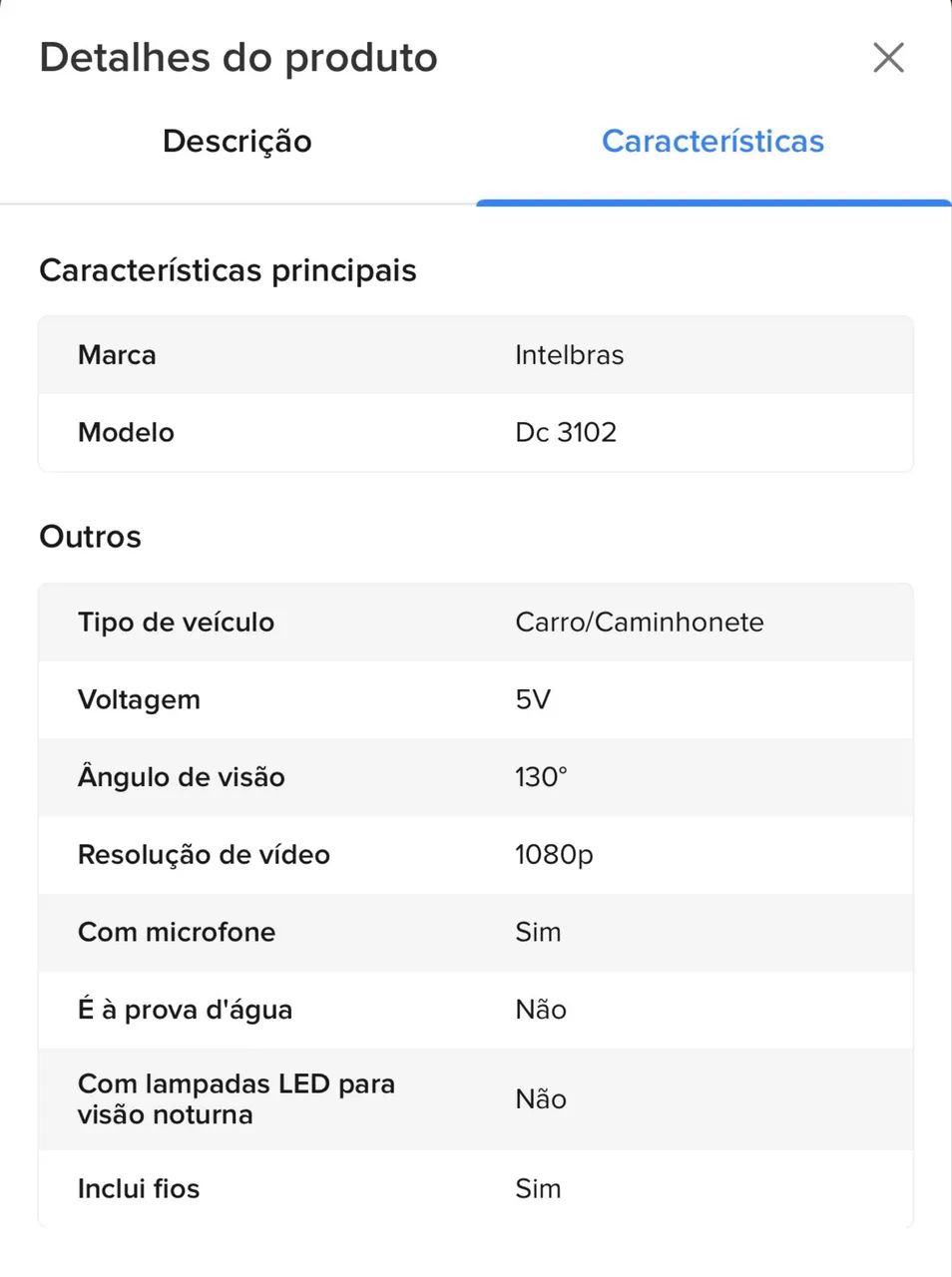 Câmara frontal veicular  - Foto 5