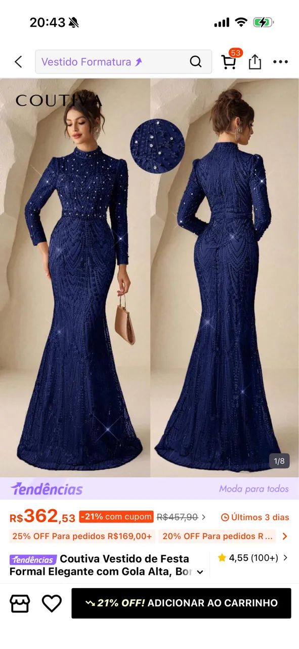 Vestido de festa