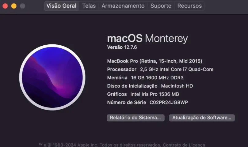Macbook Pro Apple (Usado) - Foto 4