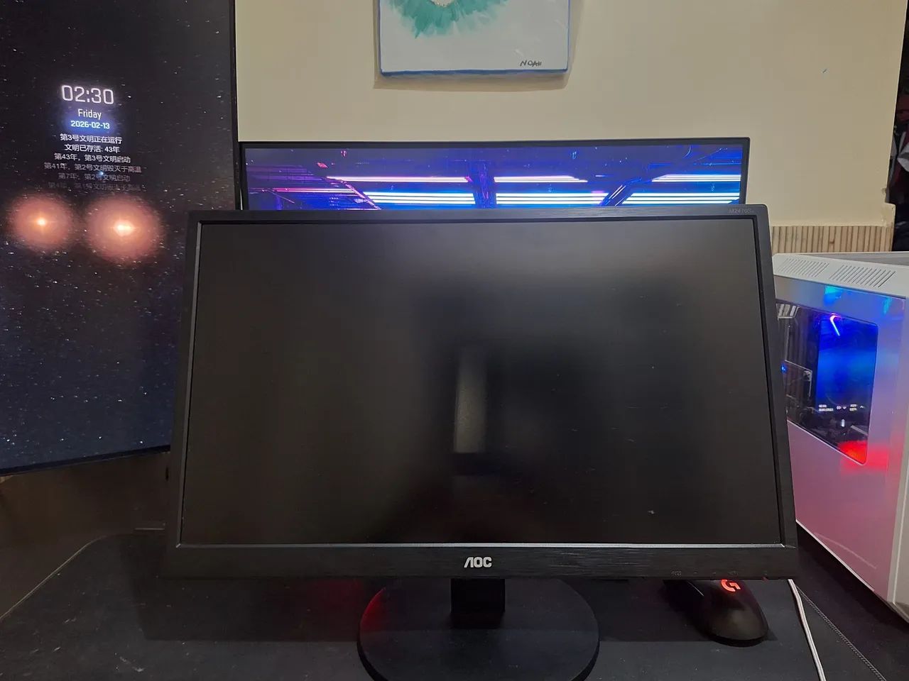 Monitor AOC 24 polegadas full HD 1080p  - Foto 2