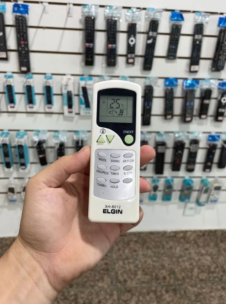 Controle Elgin para ar condicionado - vai com pilhas 