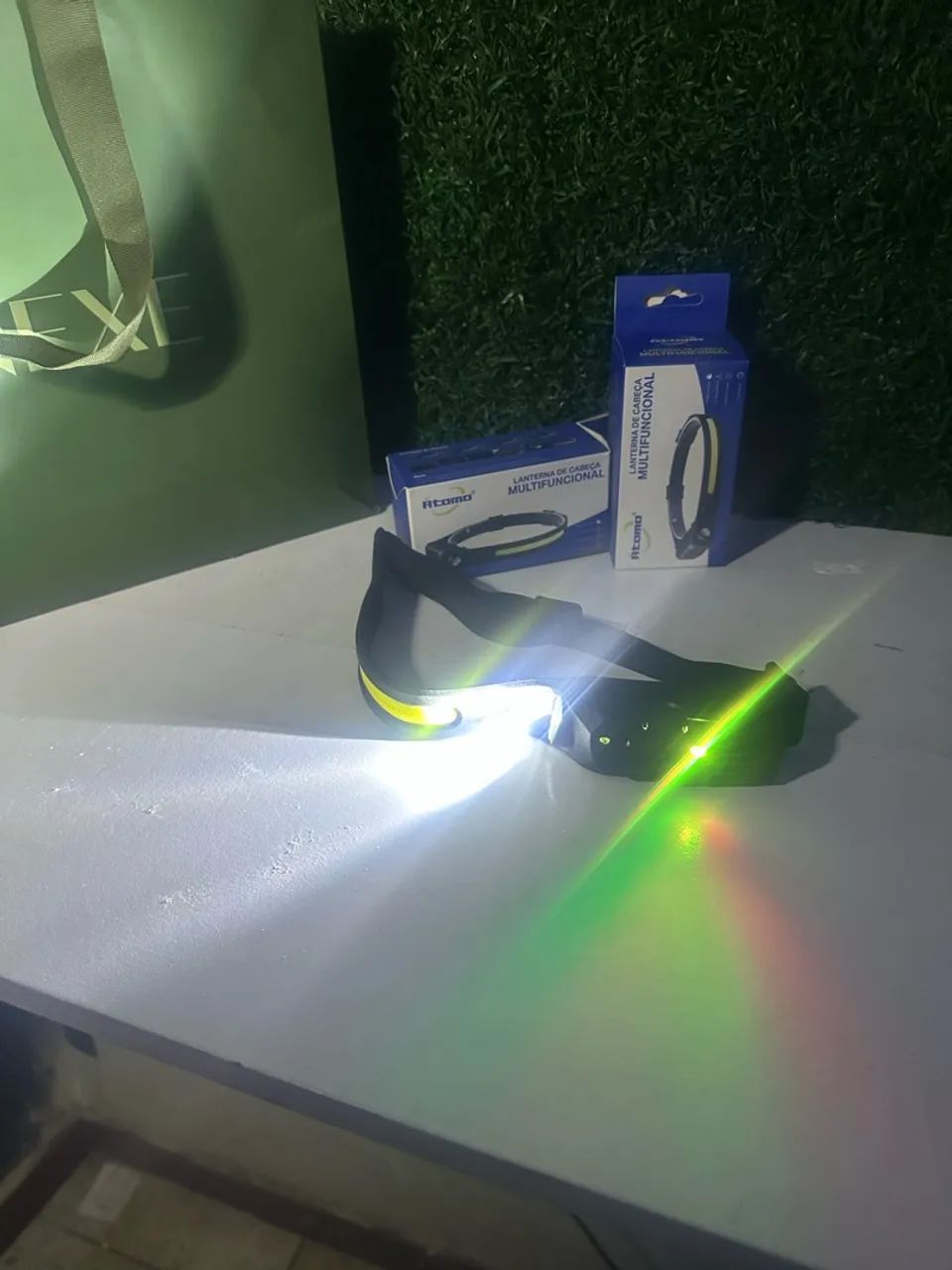 Lanterna de cabeça multifuncional  - Foto 3
