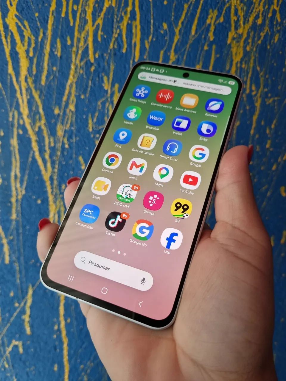 Samsung a56  com 256 giga