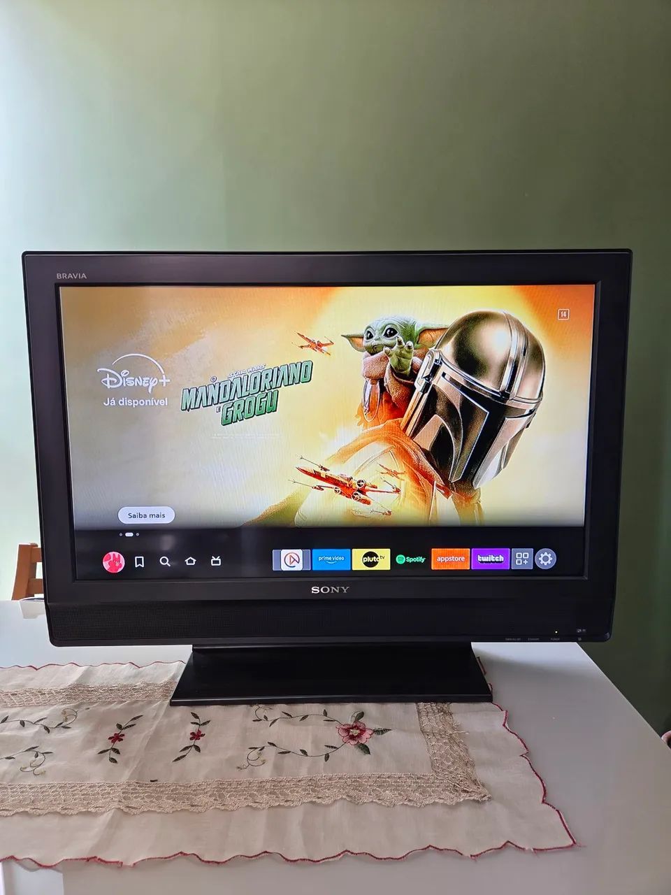 Tv Sony Bravia 32" KLV-32L400A + Fire Stick Amazon