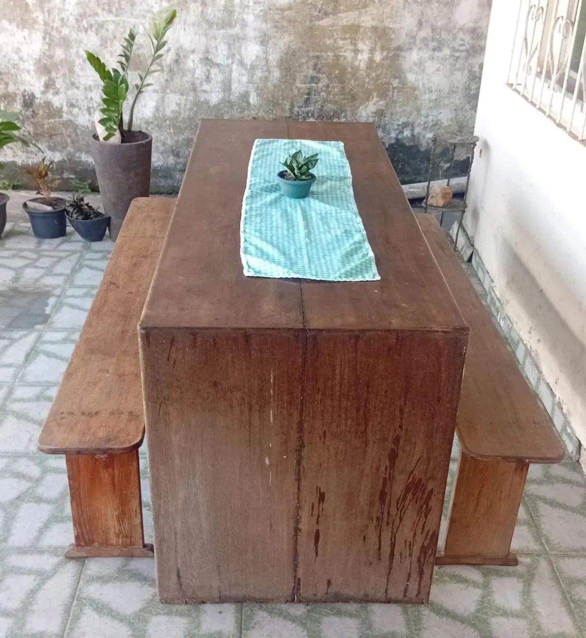 Mesa de angelim pedra - Foto 4