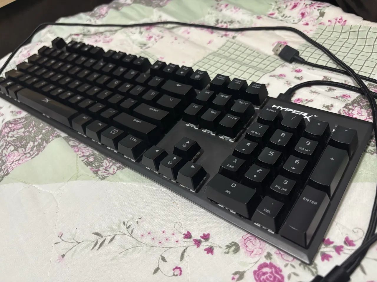 Teclado Gamer Mecânico HyperX Alloy FPS Switch Silver - Foto 5