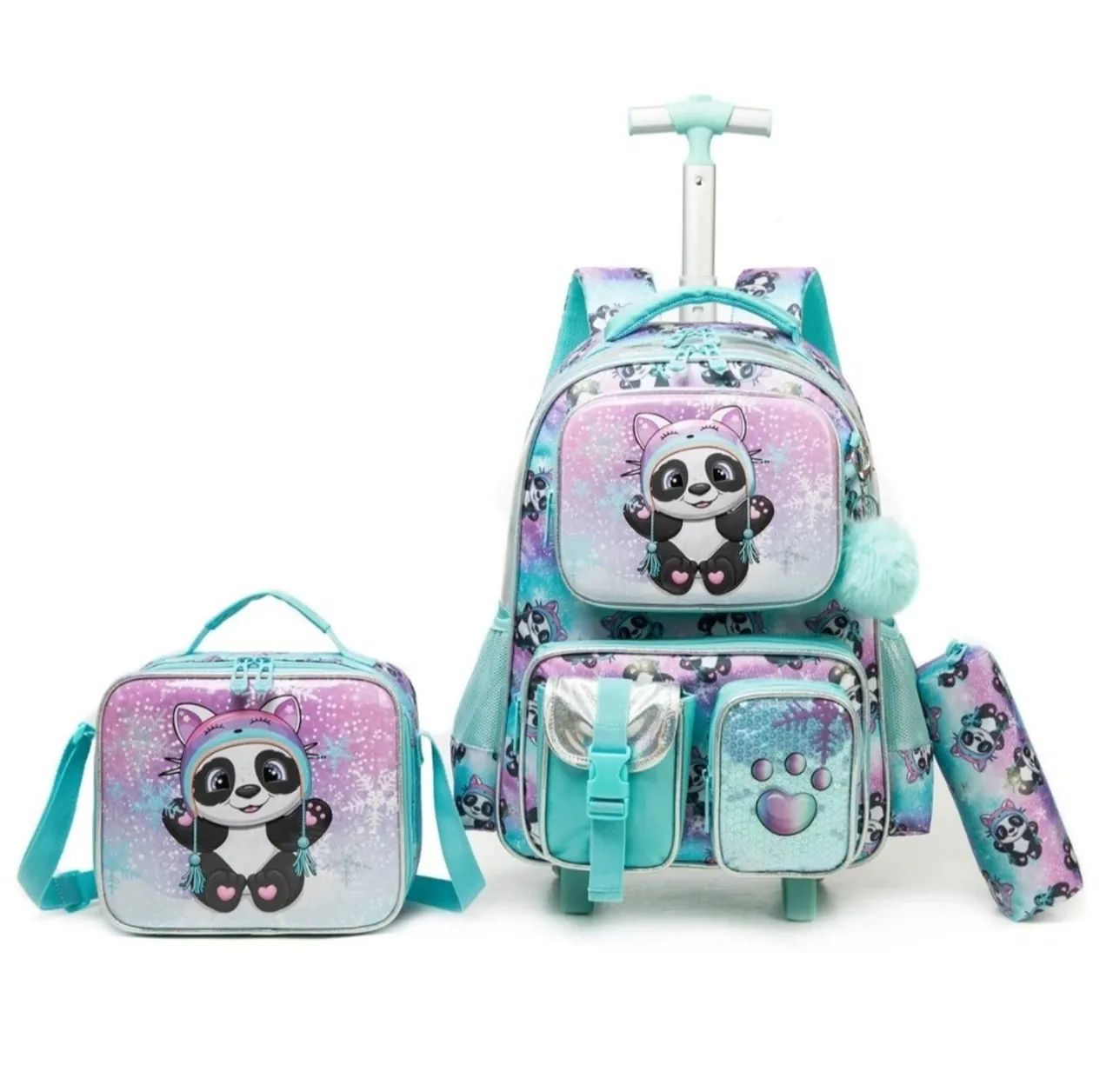 Kit Mochila Escolar Infantil - Foto 2