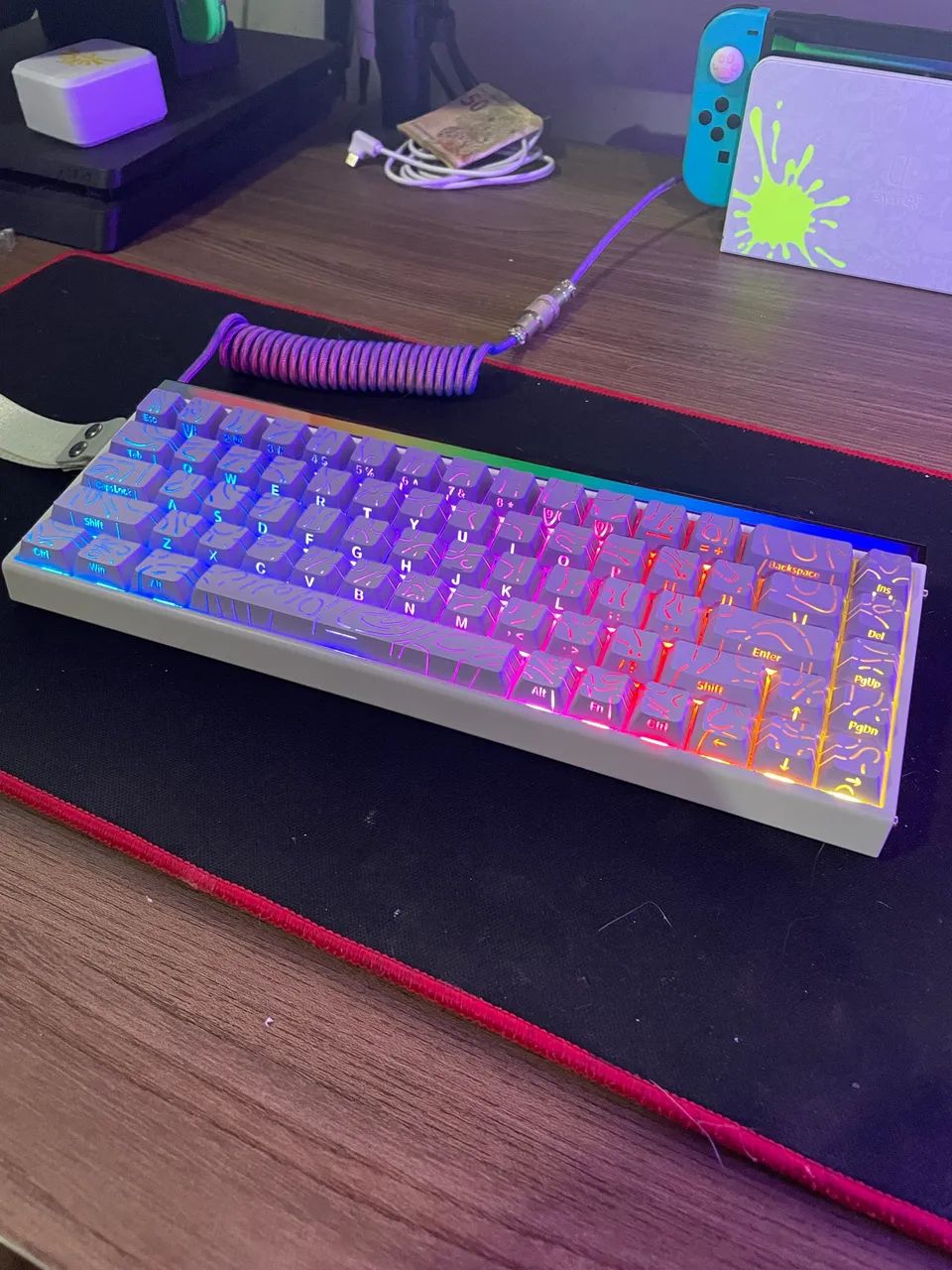 Teclado magnético Aula Hero 68HE - Foto 2
