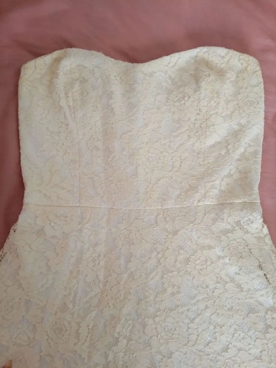 Vestido tomara que caia de renda cheroy - Foto 2
