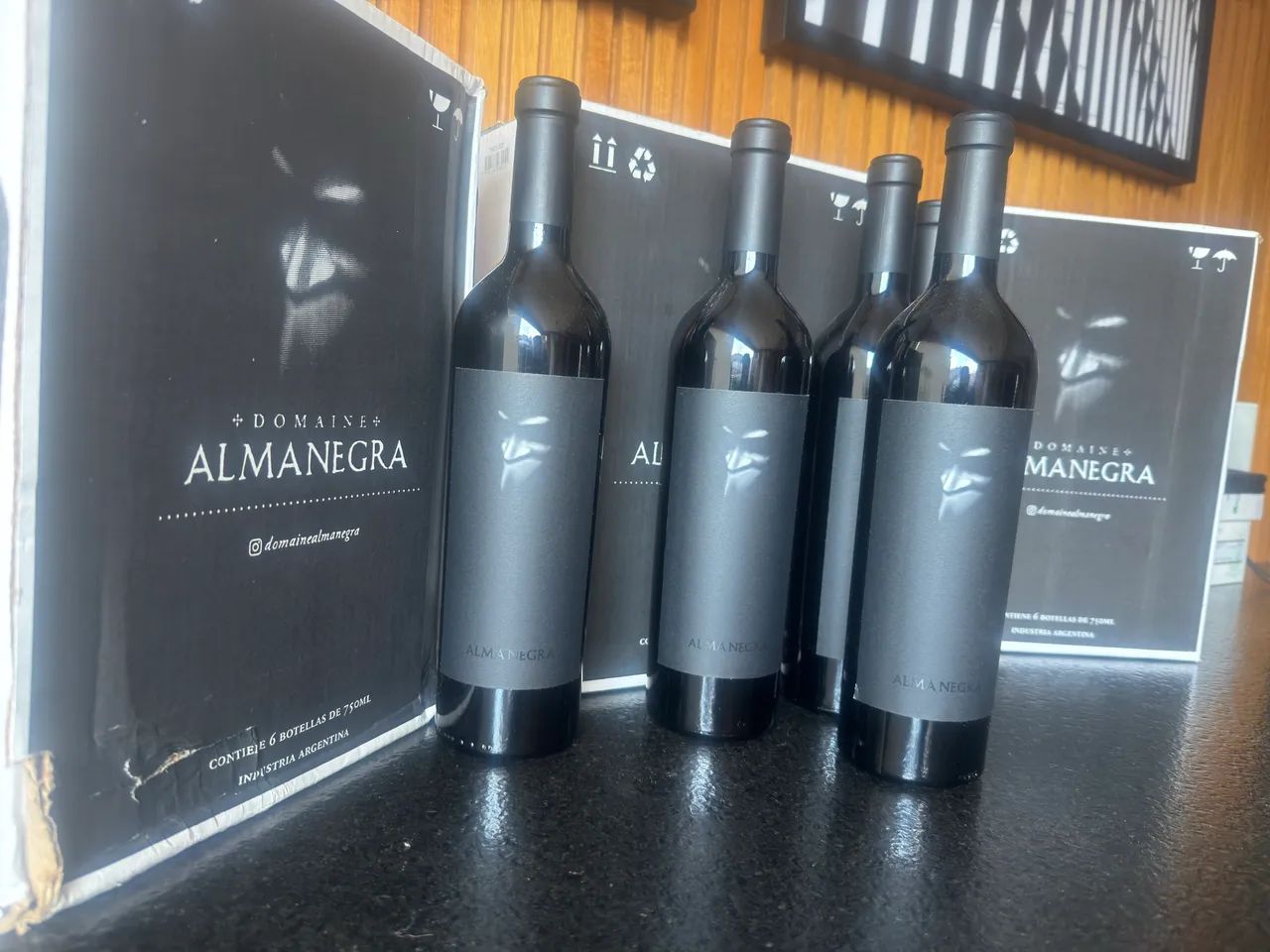 Vinho argentino Alma negra cx 6garrafas - Foto 3