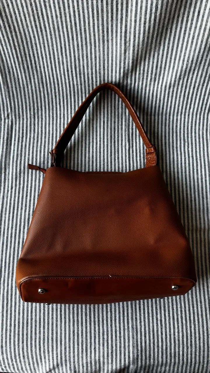 Bolsa hobo geométrica - Foto 3