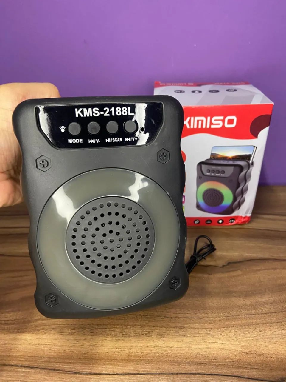 MINI CAIXA DE SOM KIMISO KMS-1188L 2188 an3