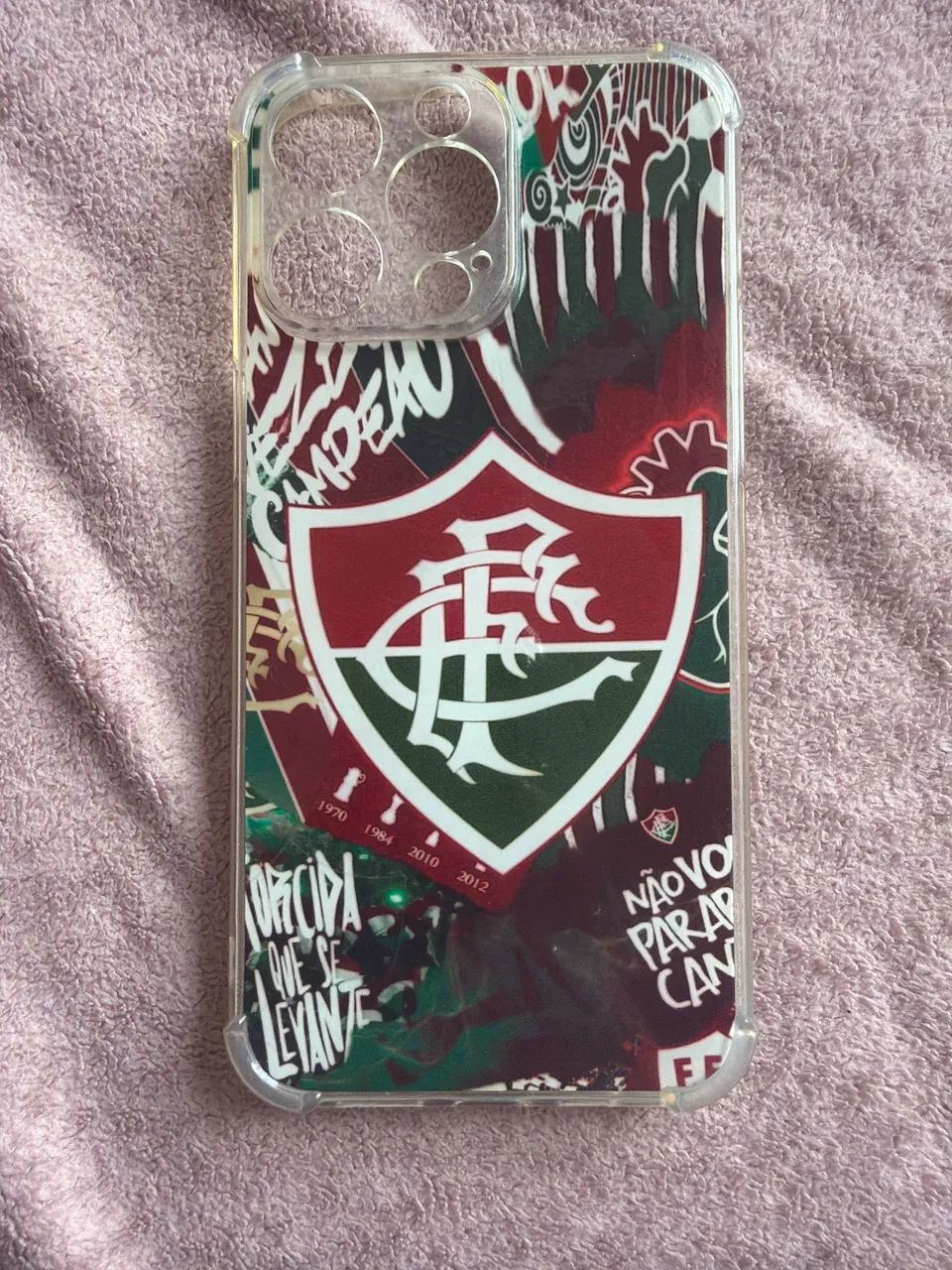 Capa iPhone 15 pro max Fluminense
