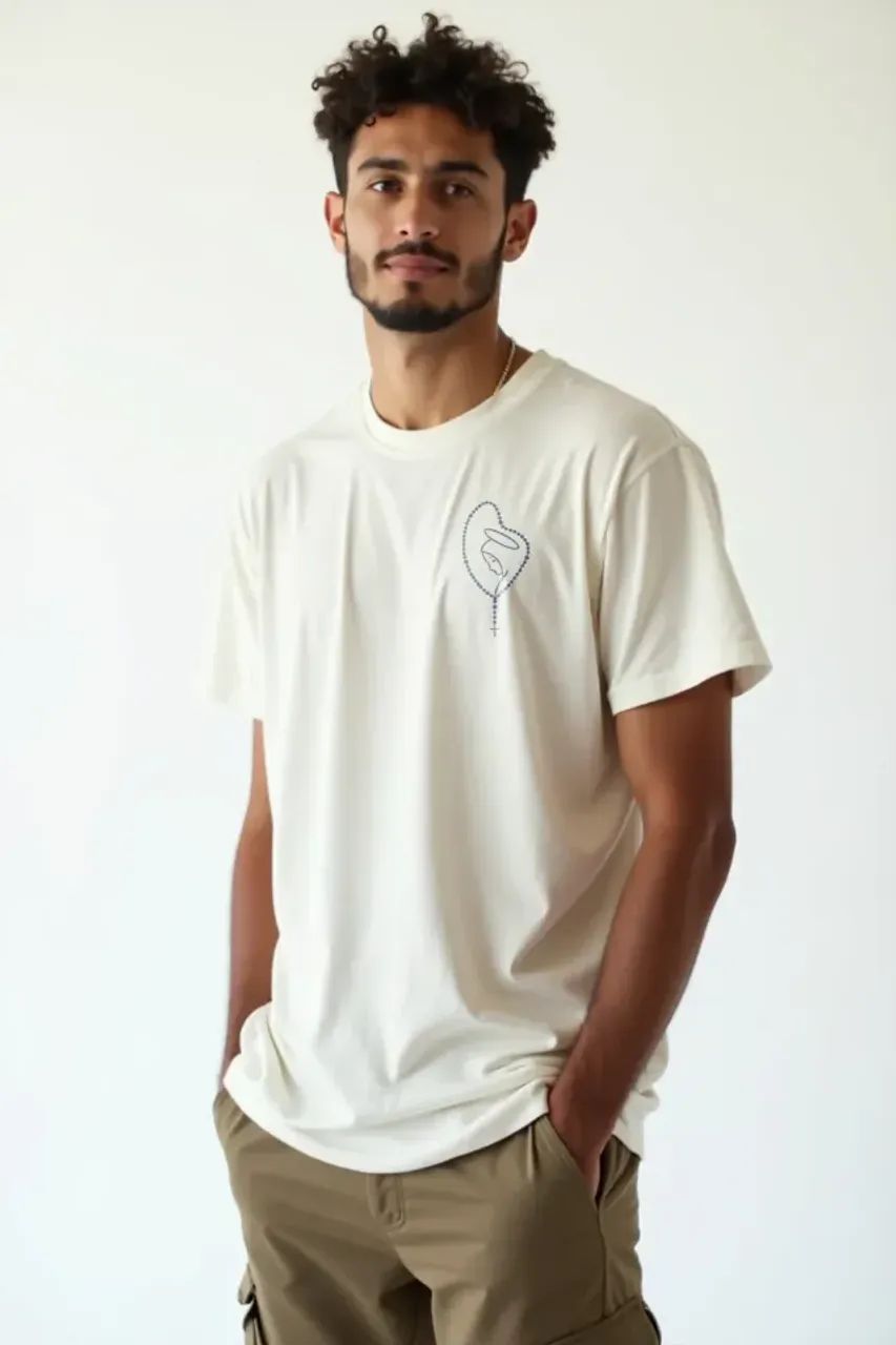 Camisa Básica Nsa de Fátima - Foto 2