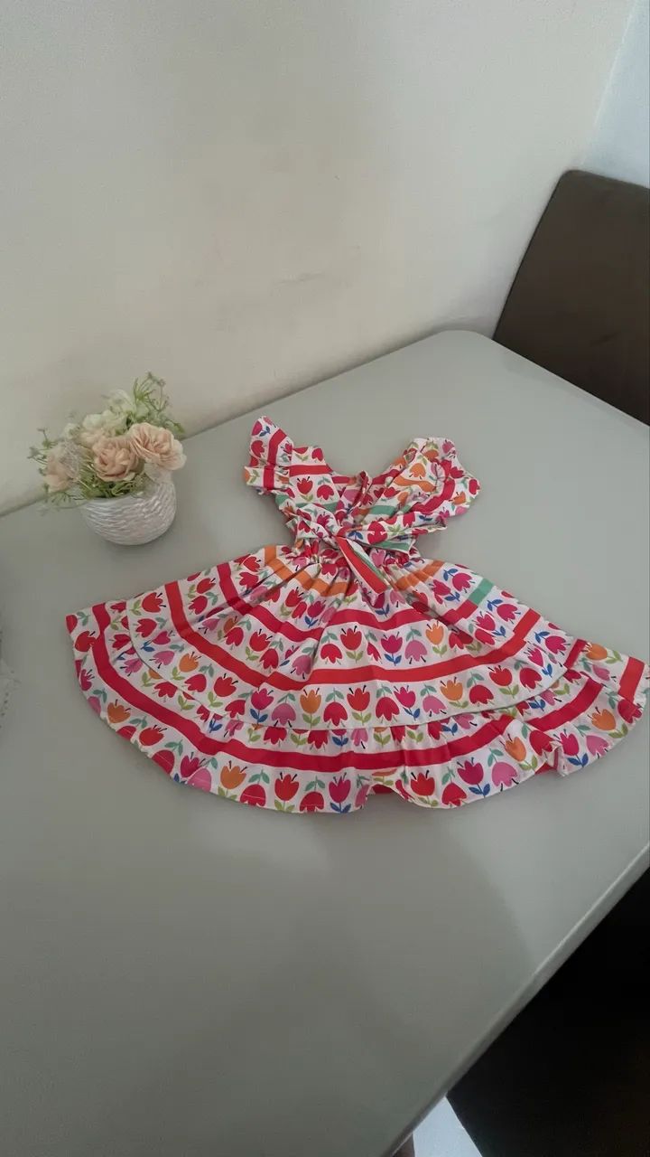 Infantis vestidos sapatos - Foto 5